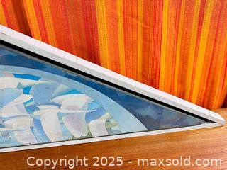 MaxSold Auction: Original Acrylic on Board Artwork Peter Bell (1915-2018) - Hamilton (Ontario, Canada) SELLER MANAGED Estate Sale Online Auction - Gertrude Street