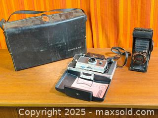 MaxSold Auction: Polaroid &#39;100&#39; Land Camera + Voigtländer Bessa - Hamilton (Ontario, Canada) SELLER MANAGED Estate Sale Online Auction - Gertrude Street