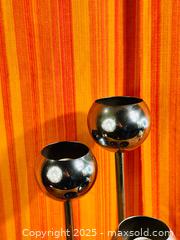 MaxSold Auction: Vintage MCM Robert Sonneman Style Chrome Five-Light Eyeball Cluster Table Lamp - Hamilton (Ontario, Canada) SELLER MANAGED Estate Sale Online Auction - Gertrude Street