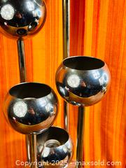 MaxSold Auction: Vintage MCM Robert Sonneman Style Chrome Five-Light Eyeball Cluster Table Lamp - Hamilton (Ontario, Canada) SELLER MANAGED Estate Sale Online Auction - Gertrude Street