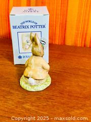 MaxSold Auction: Vintage Royal Albert England Figurine The World of Beatrix Potter Benjamin Bunny Sat on a Bank - Hamilton (Ontario, Canada) SELLER MANAGED Estate Sale Online Auction - Gertrude Street