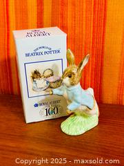 MaxSold Auction: Vintage Royal Albert England Figurine The World of Beatrix Potter Peter Rabbit - Hamilton (Ontario, Canada) SELLER MANAGED Estate Sale Online Auction - Gertrude Street