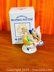 MaxSold Auction: Vintage Royal Albert England Figurine The World of Beatrix PotterApplely Dapply - Hamilton (Ontario, Canada) SELLER MANAGED Estate Sale Online Auction - Gertrude Street