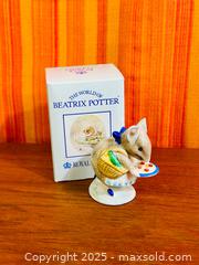 MaxSold Auction: Vintage Royal Albert England Figurine The World of Beatrix PotterApplely Dapply - Hamilton (Ontario, Canada) SELLER MANAGED Estate Sale Online Auction - Gertrude Street