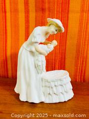 MaxSold Auction: Vintage Royal Doulton Figurine &#39;Mother and Son HN 3353&#39; Signed by Michael Doulton - Hamilton (Ontario, Canada) SELLER MANAGED Estate Sale Online Auction - Gertrude Street