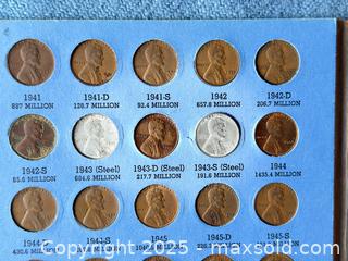 MaxSold Auction: Whitman LINCOLN Head Cent Book - Hamilton (Ontario, Canada) SELLER MANAGED Estate Sale Online Auction - Gertrude Street