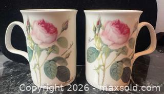 MaxSold Auction: Roy Kirkham Redouté Roses Set of 2 Fine Bone China Mugs - Pickering (Ontario, Canada) PARTNER MANAGED Estate Sale Online Auction -  Granite Court