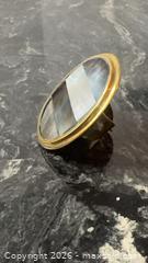MaxSold Auction: Vintage Artisan Mother of Pearl Inlay Brass Adjustable Ring - Pickering (Ontario, Canada) PARTNER MANAGED Estate Sale Online Auction -  Granite Court