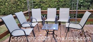 MaxSold Auction: Garden Chair Lot &#38; small table - North Bay (Ontario, Canada) SELLER MANAGED Downsizing Online Auction - Campbell Avenue