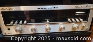 MaxSold Auction: Marantz Receiver Model 2225 - North Bay (Ontario, Canada) SELLER MANAGED Downsizing Online Auction - Campbell Avenue
