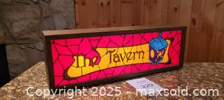 MaxSold Auction: Vintage: Stained glass style tavern light - North Bay (Ontario, Canada) SELLER MANAGED Downsizing Online Auction - Campbell Avenue