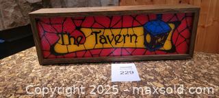 MaxSold Auction: Vintage: Stained glass style tavern light - North Bay (Ontario, Canada) SELLER MANAGED Downsizing Online Auction - Campbell Avenue
