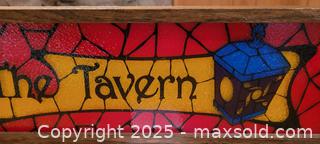 MaxSold Auction: Vintage: Stained glass style tavern light - North Bay (Ontario, Canada) SELLER MANAGED Downsizing Online Auction - Campbell Avenue