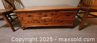 MaxSold Auction: Wood Trunk - North Bay (Ontario, Canada) SELLER MANAGED Downsizing Online Auction - Campbell Avenue