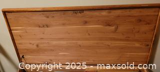 MaxSold Auction: Wood Trunk - North Bay (Ontario, Canada) SELLER MANAGED Downsizing Online Auction - Campbell Avenue