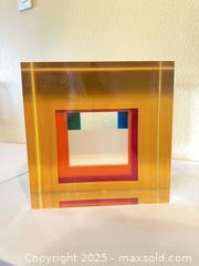 MaxSold Auction: Acrylic Sculpture, &#34;Change&#34; by Yaacov Agam - St. Petersburg (Florida, USA) SELLER MANAGED Estate Sale Online Auction - Sunshine Skyway Lane (CONDO)