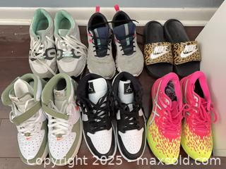 MaxSold Auction: Lot of 6 Mixed Athletic Shoes and Slides - Nike, Jordan, Asics - St. Petersburg (Florida, USA) SELLER MANAGED Estate Sale Online Auction - Sunshine Skyway Lane (CONDO)