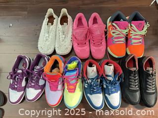 MaxSold Auction: Lot of 7 Athletic Sneakers - Nike, Air Jordan, Watercat, Jordan Zion, Kangaroos - St. Petersburg (Florida, USA) SELLER MANAGED Estate Sale Online Auction - Sunshine Skyway Lane (CONDO)