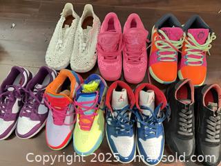 MaxSold Auction: Lot of 7 Athletic Sneakers - Nike, Air Jordan, Watercat, Jordan Zion, Kangaroos - St. Petersburg (Florida, USA) SELLER MANAGED Estate Sale Online Auction - Sunshine Skyway Lane (CONDO)