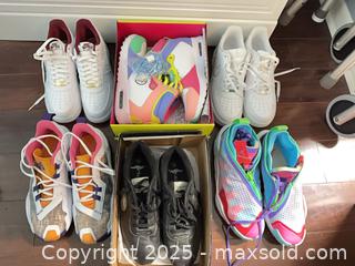 MaxSold Auction: Lot of 8 Mixed Brand Sneakers — Nike/Jordan Why Not? Zer0.6, Zumba Air Classic, Nike Air Force 1 &#38; KangaROOS - St. Petersburg (Florida, USA) SELLER MANAGED Estate Sale Online Auction - Sunshine Skyway Lane (CONDO)