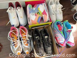 MaxSold Auction: Lot of 8 Mixed Brand Sneakers — Nike/Jordan Why Not? Zer0.6, Zumba Air Classic, Nike Air Force 1 &#38; KangaROOS - St. Petersburg (Florida, USA) SELLER MANAGED Estate Sale Online Auction - Sunshine Skyway Lane (CONDO)