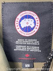 MaxSold Auction: Authentic Canda Goose Arctic Program Down and Feather Filled Hooded Winter Coat, Size Medium - Cobourg (Ontario, Canada) SELLER MANAGED Downsizing Online Auction - Burnham Street