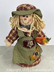 MaxSold Auction: Cute Fall / Autumn Scarecrow Spring Base Decorative Ornament - Cobourg (Ontario, Canada) SELLER MANAGED Downsizing Online Auction - Burnham Street