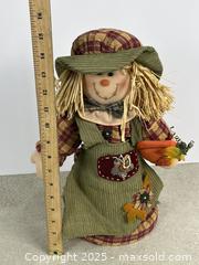 MaxSold Auction: Cute Fall / Autumn Scarecrow Spring Base Decorative Ornament - Cobourg (Ontario, Canada) SELLER MANAGED Downsizing Online Auction - Burnham Street