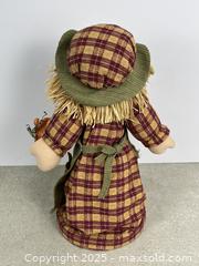 MaxSold Auction: Cute Fall / Autumn Scarecrow Spring Base Decorative Ornament - Cobourg (Ontario, Canada) SELLER MANAGED Downsizing Online Auction - Burnham Street