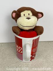 MaxSold Auction: Cute Monkey with Heart Stuffed Animal Plush and Ceramic Heart Mug Gift Set - Cobourg (Ontario, Canada) SELLER MANAGED Downsizing Online Auction - Burnham Street