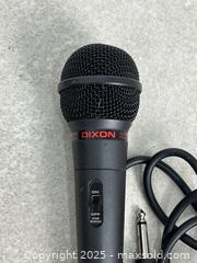 MaxSold Auction: Dixon Corded Electronic Microphone (Model: MD1178) - Cobourg (Ontario, Canada) SELLER MANAGED Downsizing Online Auction - Burnham Street