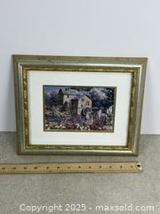 MaxSold Auction: Framed Art Print: &#34;Brenda&#39;s Garden&#34; by James Lorimer Keirstead of Glenburnie, Ontario - Cobourg (Ontario, Canada) SELLER MANAGED Downsizing Online Auction - Burnham Street