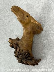 MaxSold Auction: Hand-Carved Wooden Sculpture of a Horses Head - Cobourg (Ontario, Canada) SELLER MANAGED Downsizing Online Auction - Burnham Street