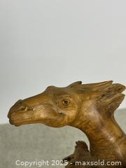 MaxSold Auction: Hand-Carved Wooden Sculpture of a Horses Head - Cobourg (Ontario, Canada) SELLER MANAGED Downsizing Online Auction - Burnham Street