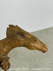 MaxSold Auction: Hand-Carved Wooden Sculpture of a Horses Head - Cobourg (Ontario, Canada) SELLER MANAGED Downsizing Online Auction - Burnham Street