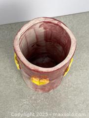 MaxSold Auction: Handmade Hand-Painted Heart Candle Holder / Small Decorative Vase - Cobourg (Ontario, Canada) SELLER MANAGED Downsizing Online Auction - Burnham Street