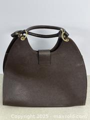 MaxSold Auction: Lavinial Genuine Leather Italian Made Hand Bag with Gold-Tone Accents - Cobourg (Ontario, Canada) SELLER MANAGED Downsizing Online Auction - Burnham Street