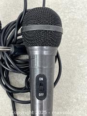 MaxSold Auction: Lot of 2 Corded Electronic Microphones (Dynamic Lo Z SM58 &#38; Other) - Cobourg (Ontario, Canada) SELLER MANAGED Downsizing Online Auction - Burnham Street
