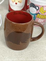 MaxSold Auction: Lot of 9 Mixed Novelty Coffee Mugs (Tim Horton&#39;s, Pug, Peekaboo Surprise Mug, Christmas, &#38; more!) - Cobourg (Ontario, Canada) SELLER MANAGED Downsizing Online Auction - Burnham Street