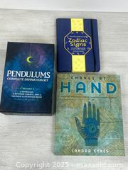 MaxSold Auction: Lot of Metaphysical Books (Zodiac Signs, Pendulum Kit, Energy Balancing) - Cobourg (Ontario, Canada) SELLER MANAGED Downsizing Online Auction - Burnham Street