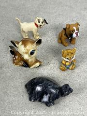 MaxSold Auction: Lot of Small Animal Figurines of Mixed Materials - Cobourg (Ontario, Canada) SELLER MANAGED Downsizing Online Auction - Burnham Street