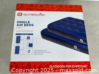 MaxSold Auction: NEW Outbound 2x Single Air Bed Matresses - Cobourg (Ontario, Canada) SELLER MANAGED Downsizing Online Auction - Burnham Street