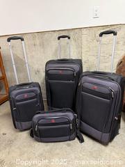 MaxSold Auction: 4 piece luggage set - North Cowichan (British Columbia, Canada) SELLER MANAGED Downsizing Online Auction - Maple Bay