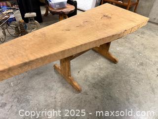 MaxSold Auction: Redwood table - North Cowichan (British Columbia, Canada) SELLER MANAGED Downsizing Online Auction - Maple Bay