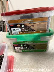 MaxSold Auction: Wood screws - North Cowichan (British Columbia, Canada) SELLER MANAGED Downsizing Online Auction - Maple Bay