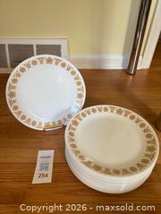 MaxSold Auction: Butterfly Gold Corelle Large Plate Lot - Maple Glen (Pennsylvania, USA) SELLER MANAGED Reseller Online Auction - Salaway Court