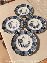 MaxSold Auction: Japanese Lipper & Mann Blue Imari Dinnerware - Maple Glen (Pennsylvania, USA) SELLER MANAGED Reseller Online Auction - Salaway Court