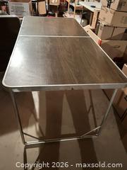 MaxSold Auction: Let’s Table That: Folding Tables - Maple Glen (Pennsylvania, USA) SELLER MANAGED Reseller Online Auction - Salaway Court