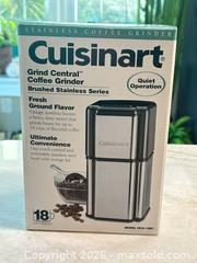 MaxSold Auction: The Daily Grind: Cuisinart Coffee Grinder - Maple Glen (Pennsylvania, USA) SELLER MANAGED Reseller Online Auction - Salaway Court