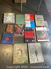 MaxSold Auction: Lot of Approximately 14 Art, Carpet & Language Books - Commerce (California, USA) PARTNER MANAGED Estate Sale Online Auction - Randolph Street (STORAGE)